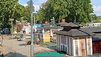 Nog een kijk op de minigolfbaan