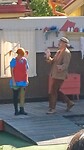 Een foto vanuit theater stuk Villa Kakelbond