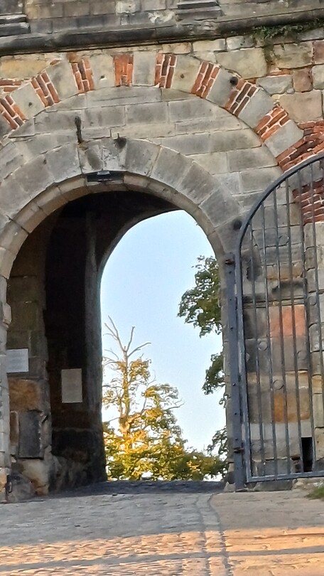 De ingang van het kasteel Bad Bentheim
