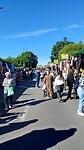 Kleding en schoenen markt in Plasencia
