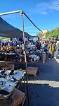 De kleding en schoenen markt Plasencia