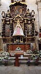 De zijbeuk van de kerk San Juan. De maria kapel