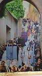 Foto's in het museum van de Paasprocessie