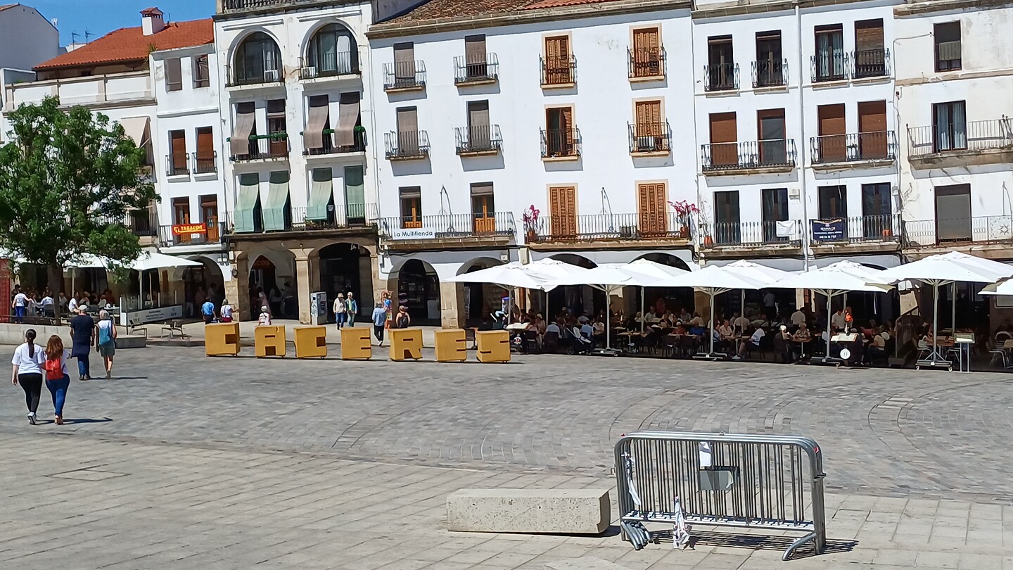 Een blik op Plaza Mayor