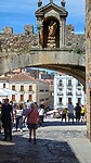 Toegangspoort tot plaza mayor