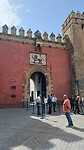Entree paleis Real Alcazar