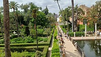 De paleis tuin