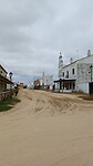 Een van de zandstraten in El Rocio
