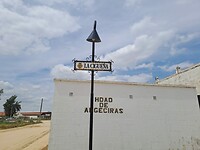 Straatnaam Bordje El Rocio