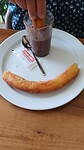Churros met chocolade