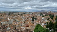 Uitzicht over Granada