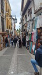 Zomaar een straatje in de Arabische wijk in Granada