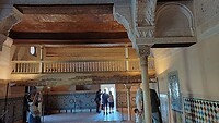 Een kamer in het privé paleis van de sultan