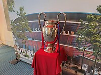 De Cup met de grote oren. Champions league bokaal