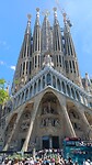De basiliek Sagrada Familia
