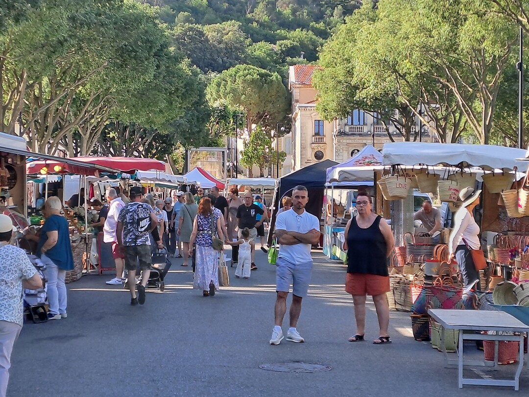 De markt in Orange