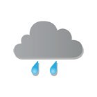 06 April 2016  ( wolk en druppels )