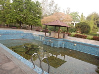 zwembad, laag water