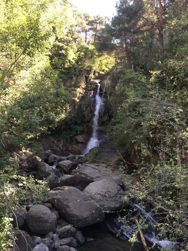 Kleine waterval.