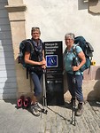Aankomst bij de herberg van Rincesvalles.