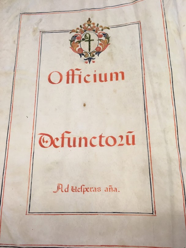 Handgeschreven document .