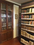 De bibliotheek van het klooster.