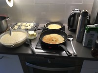 Pancake day.