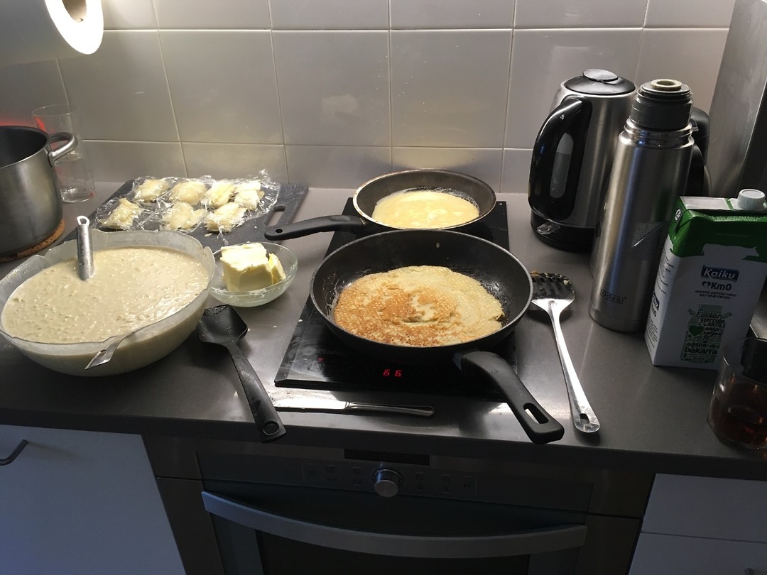 Pancake day.