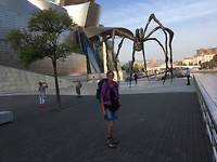De spin voor het Guggenheim.