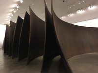 Kunstwerk in het Guggenheim.