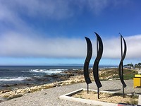 Het strand bij Ancora.