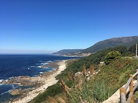 De Spaanse kust is weer heel anders dan de Portugese kust.