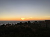 Zonsondergang in Mougas.