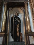 Jacobus in de kerk van Vigo.