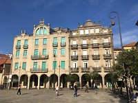 Plein in Pontevedra.