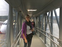 Instappen en op weg naar huis.