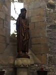 Jacobus in de oude kerk van Roncesvalles.
