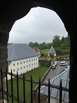 Uitzicht over Roncesvalles vanuit de toren.