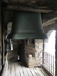 De grote klok in de toren.