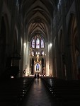In de kathedraal van Bayonne.