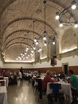 De eetzaal van het hotel!