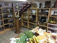 Gezellig winkeltje/koffiebarretje langs de weg naar Betanzos.