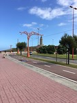 De boulevard.