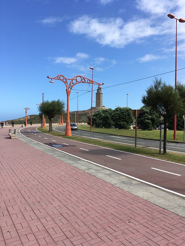 De boulevard.