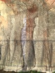 Afbeelding op de kademuur in A Coruña.