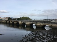 Middeleeuwse brug bij O Burgo