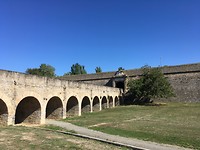 De oude vesting van Pamplona.