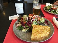 Verjaardagslunch.