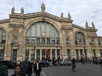 Gare du Nord in Parijs.