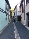 Klein straatje in Turckheim.